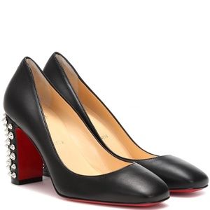 Christian Louboutin Donna Stud Spikes Pumps with 85mm Heels